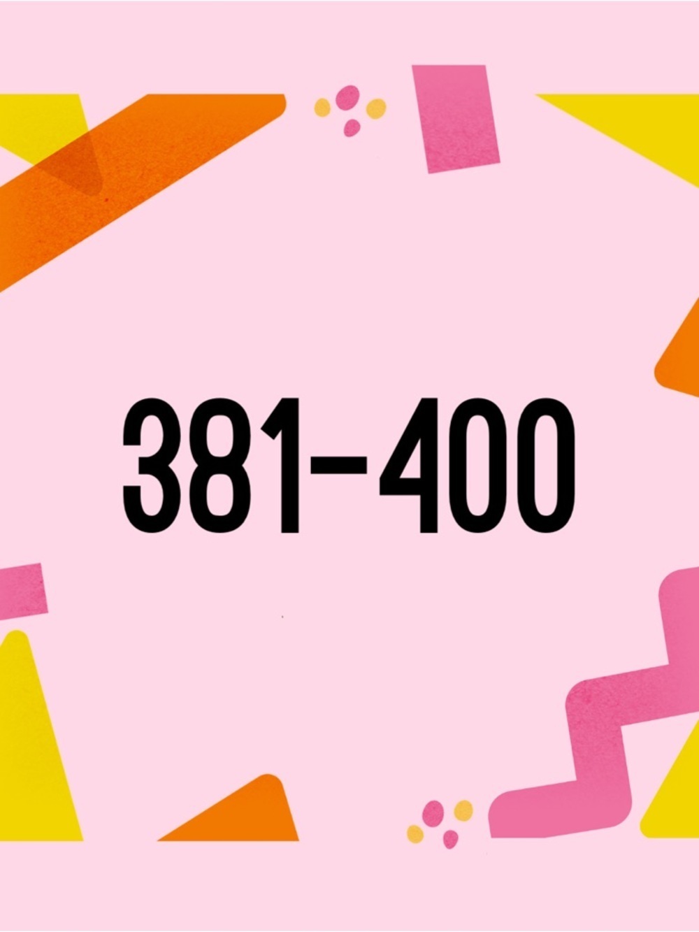 Master 381-400